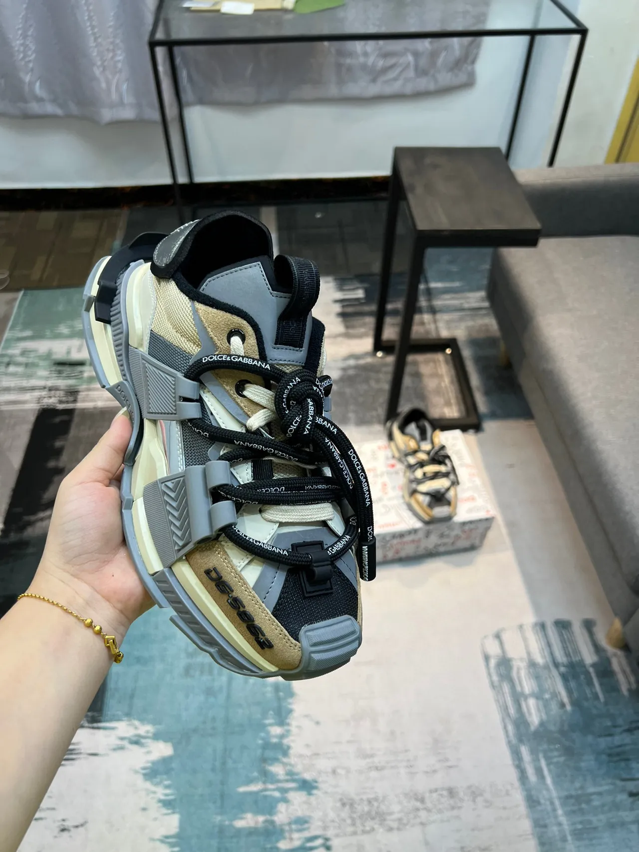 Dolce & Gabbana DG-5952 Multicolor Chunky Sneaker 3