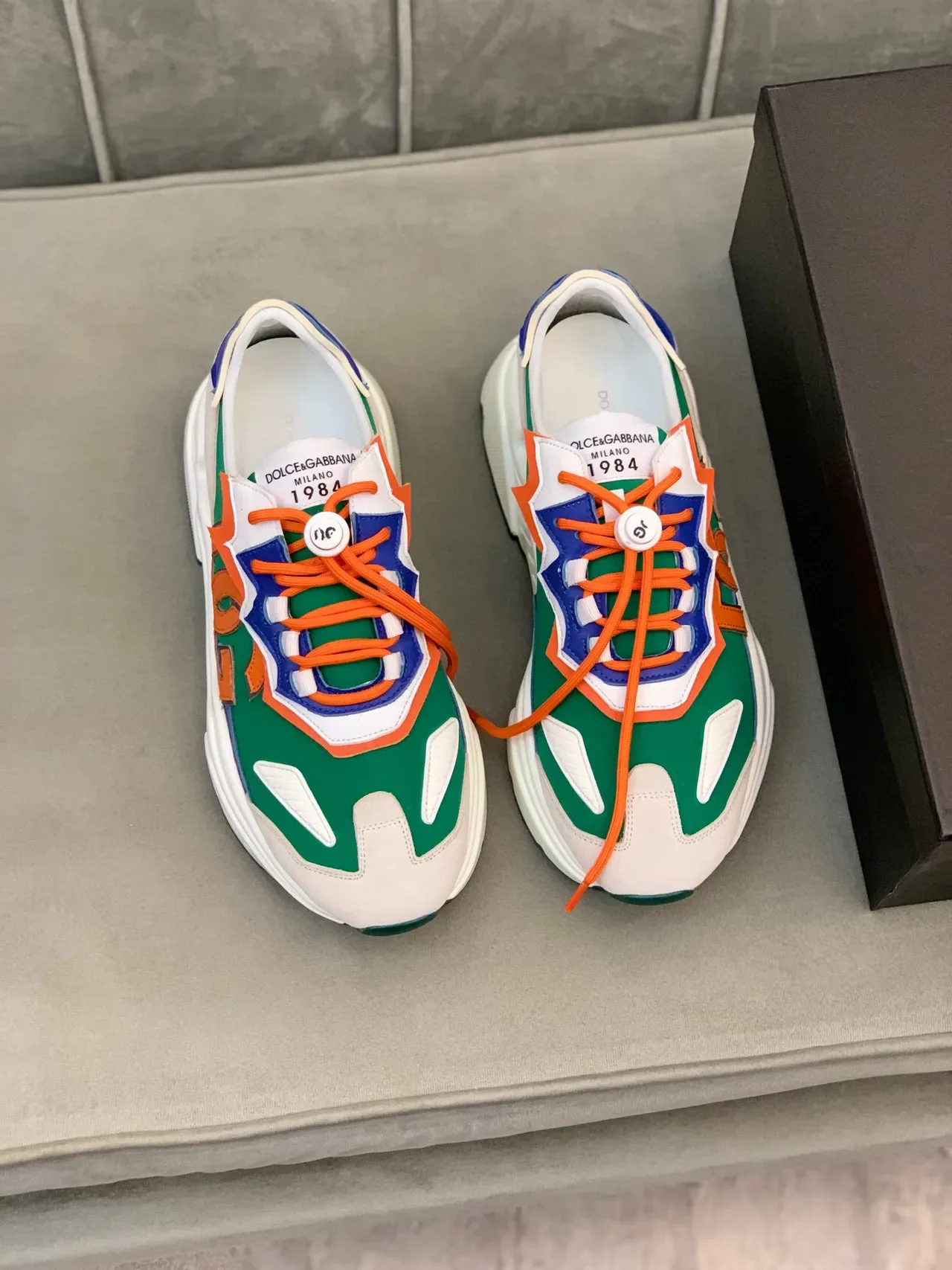 Dolce & Gabbana DG Run Multicolor Chunky Sneakers 7