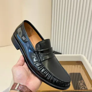 Dolce & Gabbana Penny Loafer Black Patent Leather Loafer
