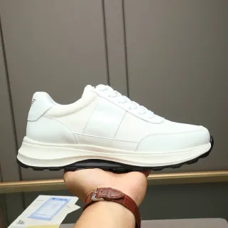 Emporio Armani White Minimalist Lifestyle Sneaker