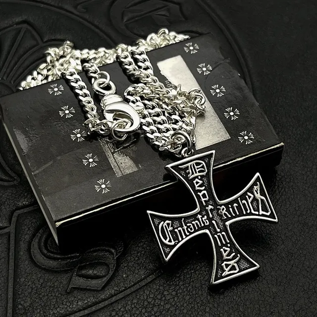 Enfants Riches Déprimés Iron Cross Pendant Necklace 8