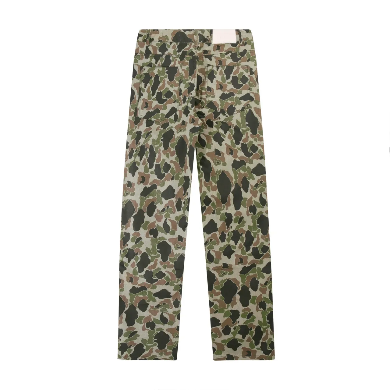 Gallery Dept Camouflage Print Straight-Leg Pants 3