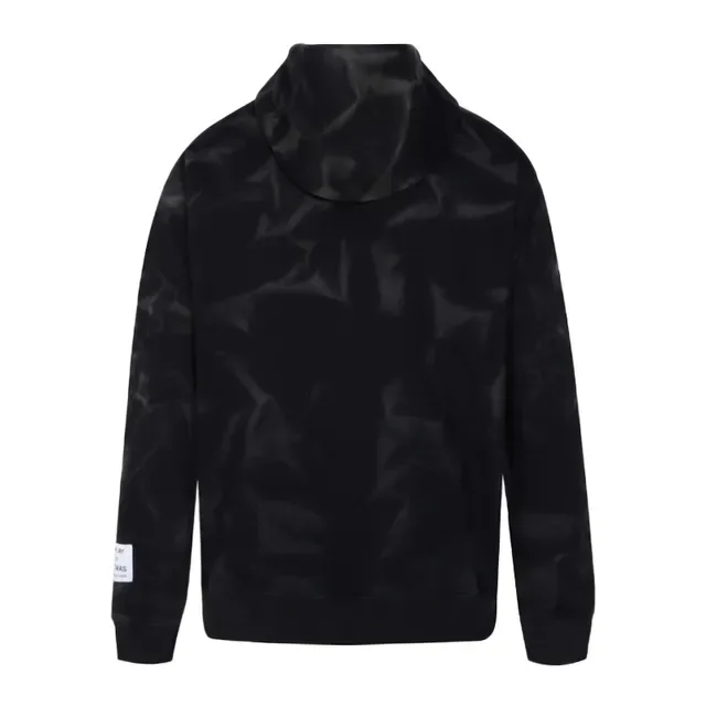 Gallery Dept Crinkled Black Gold Logo Hoodie 2