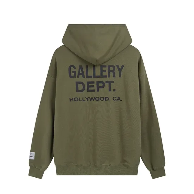 Gallery Dept White Relaxed-Fit Oversized Silhouette Hoodie 11