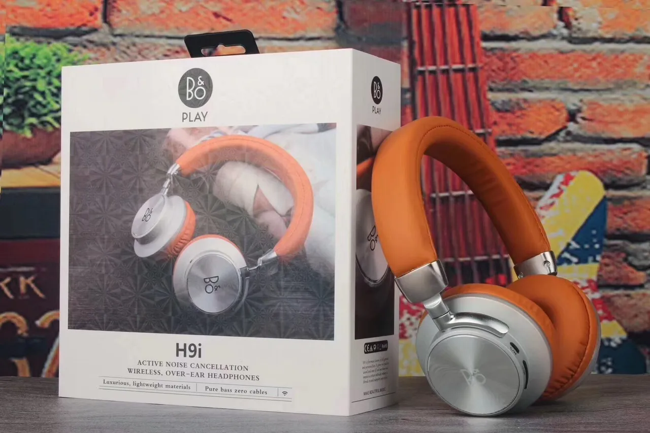 B&O PLAY H9i Black and Silver Wireless Over-Ear Headphones 6