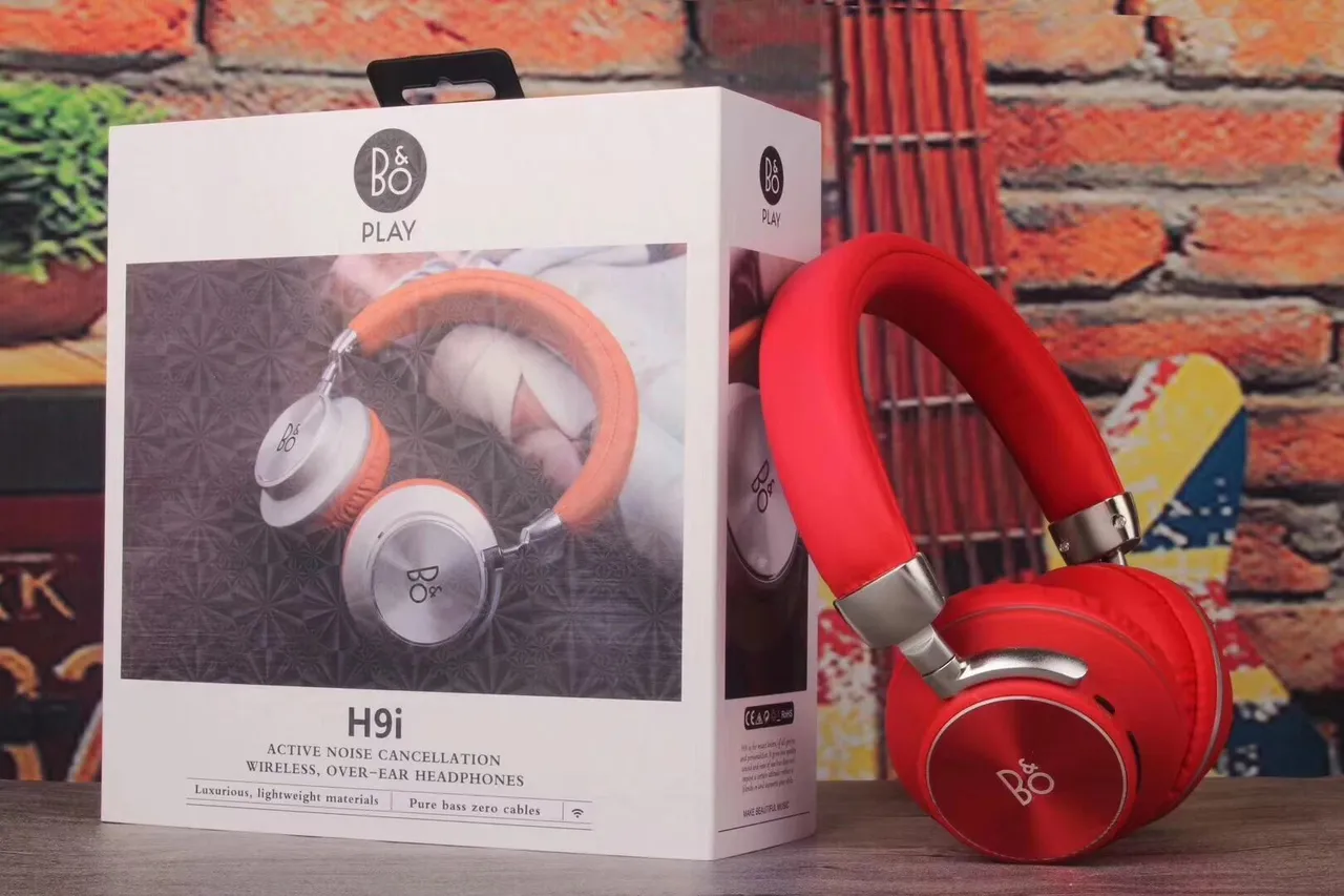 B&O PLAY H9i Black and Silver Wireless Over-Ear Headphones 7