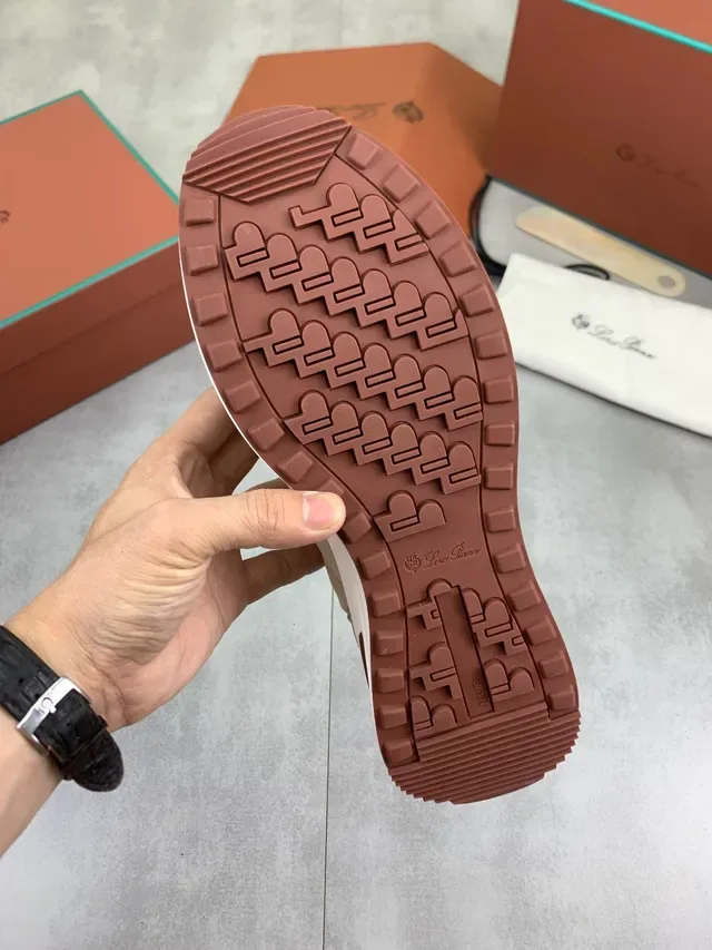 Beige Suede and Textile Low-Top Lifestyle Sneaker 2