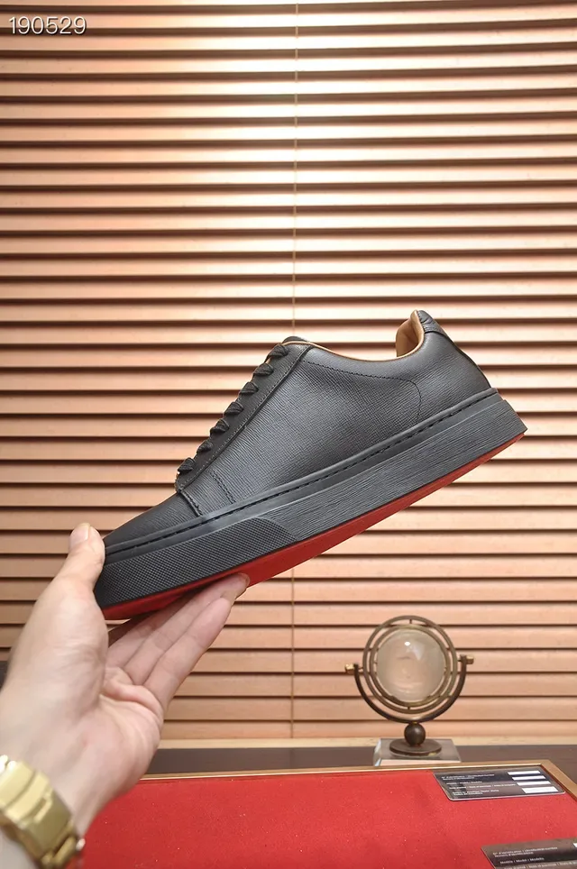 Billionaire Black Gold Leather Hardware Lifestyle Sneakers 8