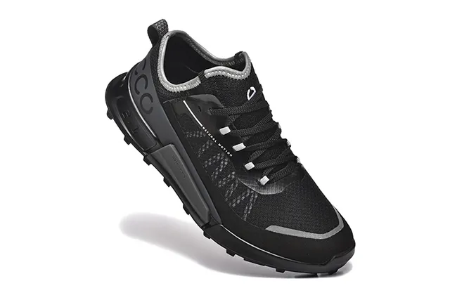 biom Black Gray Mesh Upper Synthetic Cage Overlays Running Shoes 6