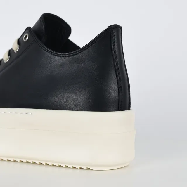 Black and Off-White Platform Sneakers 4