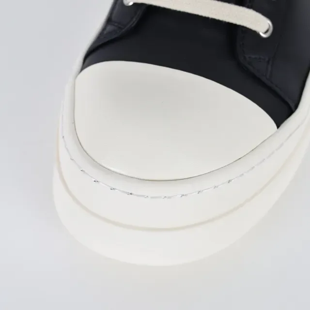 Black and Off-White Platform Sneakers 5