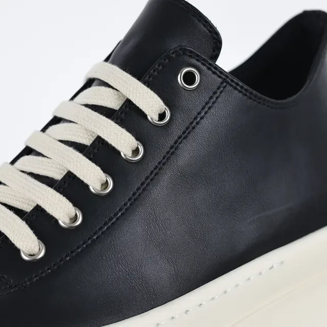 Black and Off-White Platform Sneakers 6