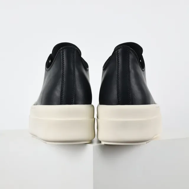 Black and Off-White Platform Sneakers 8
