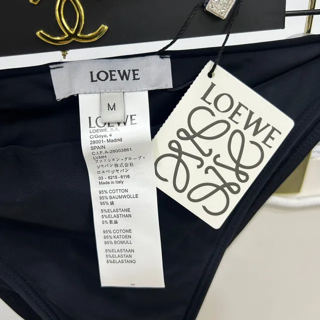 Halter triangle noir et or, bretelles croisées à la taille, maillot de bain 4