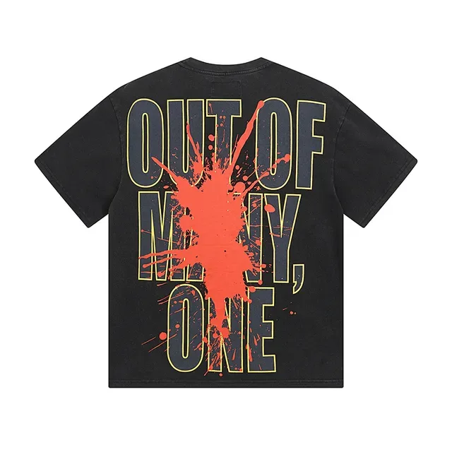 Black Graphic Print Oversized T-Shirt 3