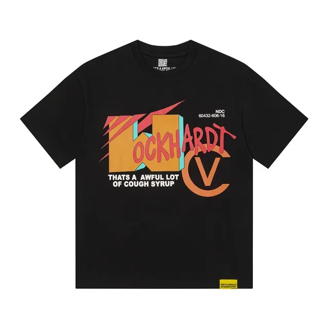 Black Graphic-Print Oversized T-Shirt 3