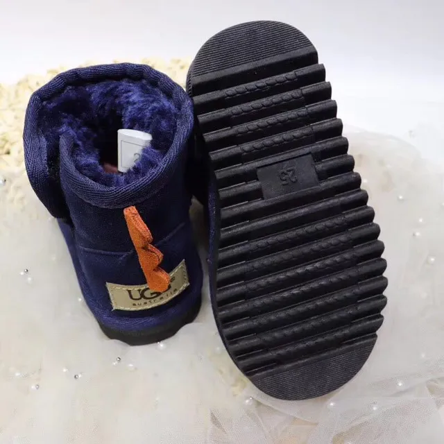 Bottes de neige intérieur doublure peluche appliqué thématique dinosaure noir et vert 18