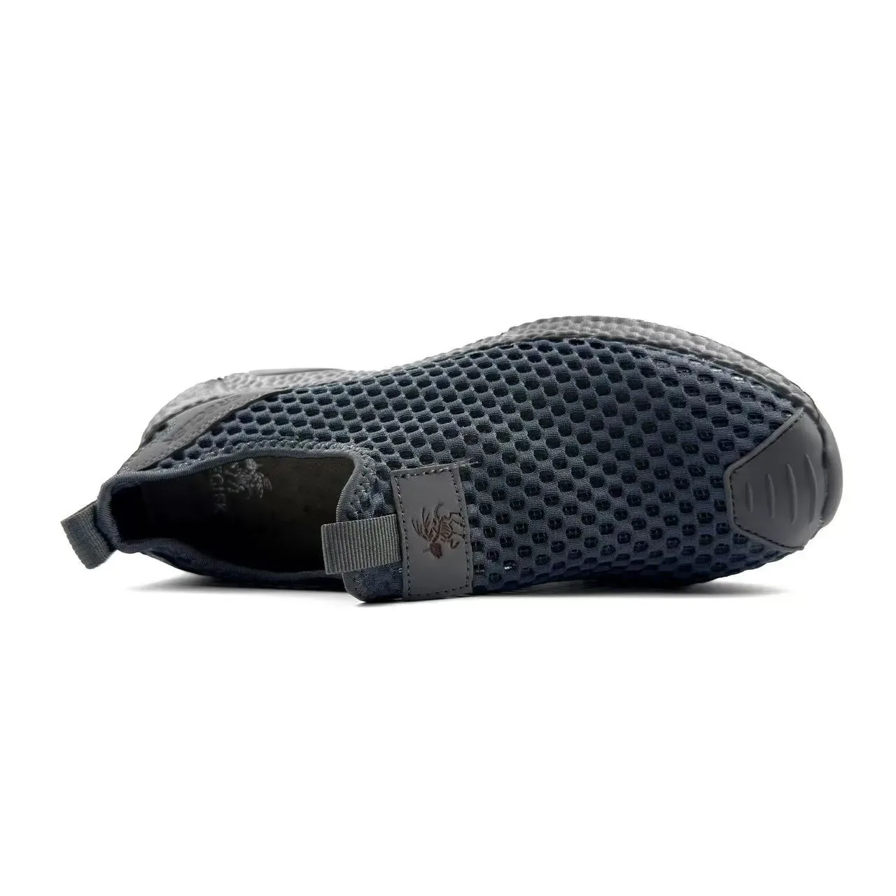Black Mesh Slip-On Lifestyle Sneaker 5