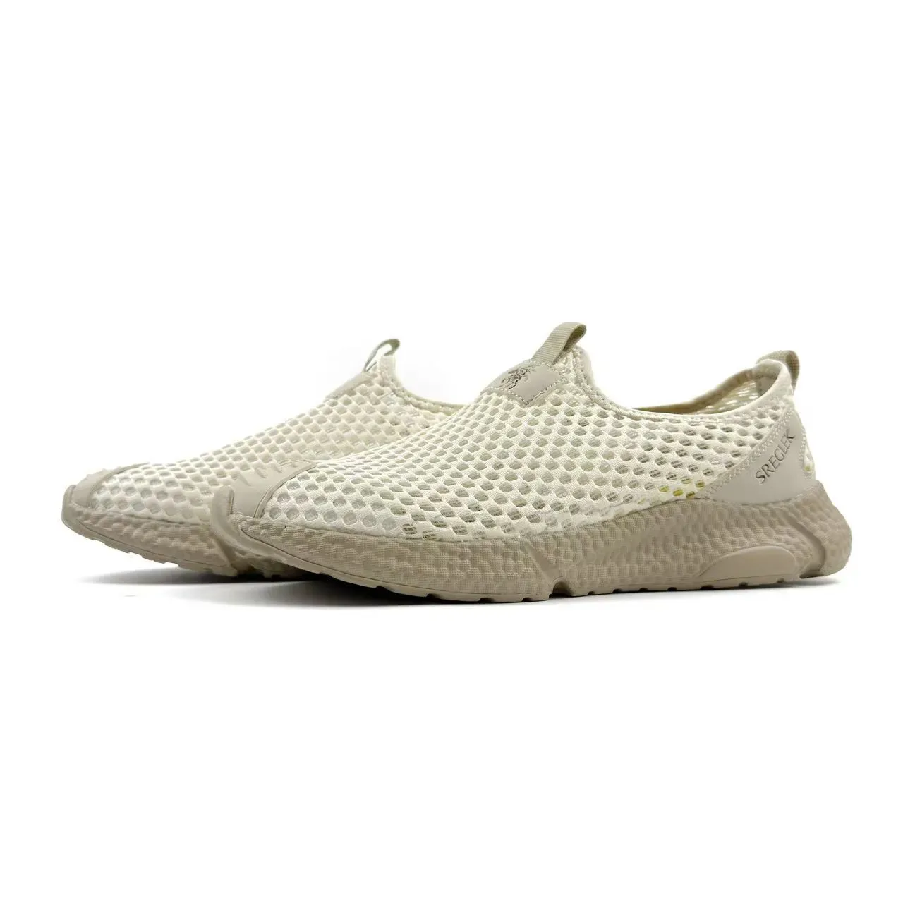 Black Mesh Slip-On Lifestyle Sneaker 9