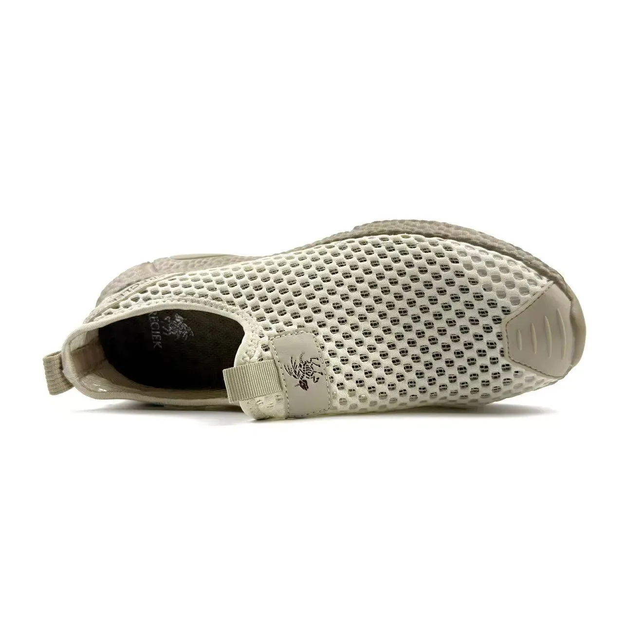 Black Mesh Slip-On Lifestyle Sneaker 11