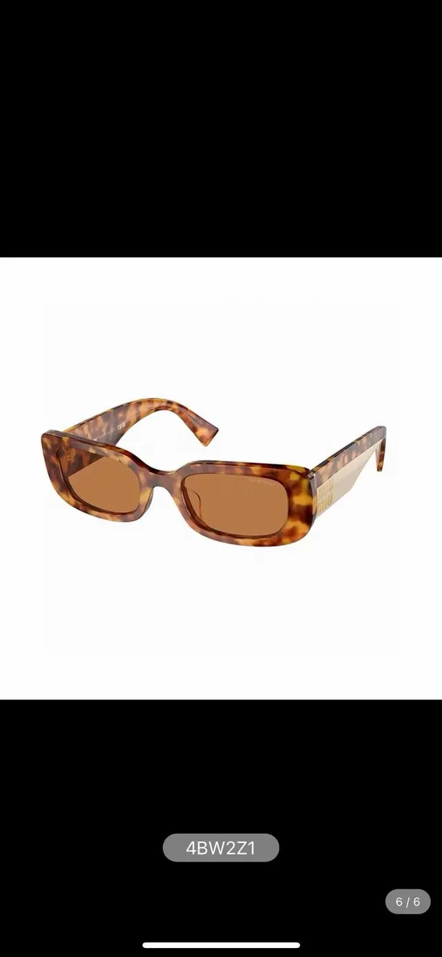 Black White Rectangular Narrow-Frame Dark Tinted Lenses Sunglasses 4