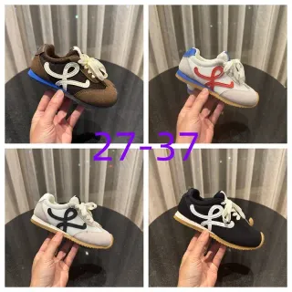 Zapatillas Marrón Azul Low-Top Híbrida Mesh-Suede Superior