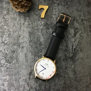 Daniel Wellington Classic Black Gold Minimalist Case Quartz Watch
