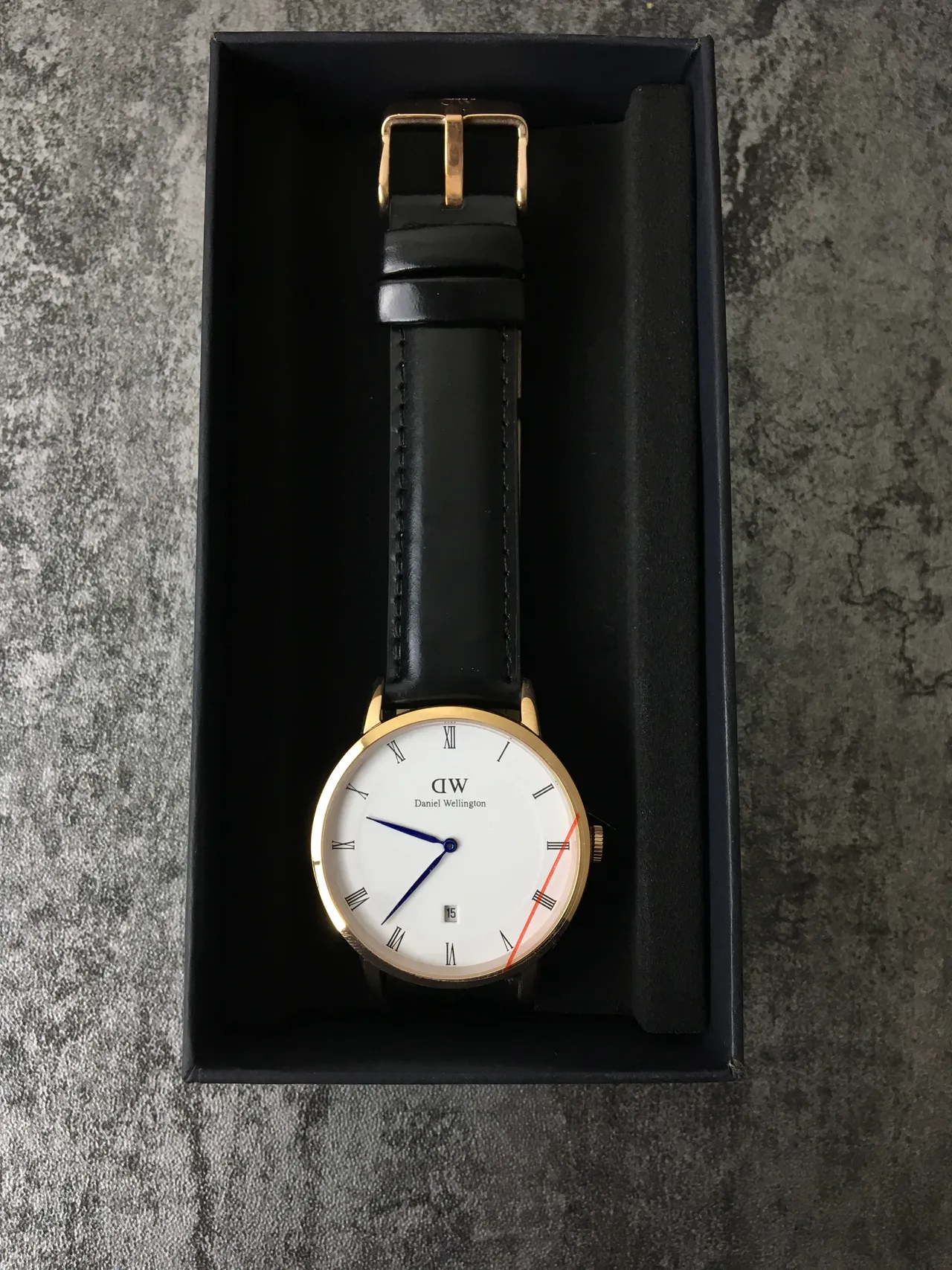 Daniel Wellington Classic Black Gold Minimalist Case Quartz Watch 3
