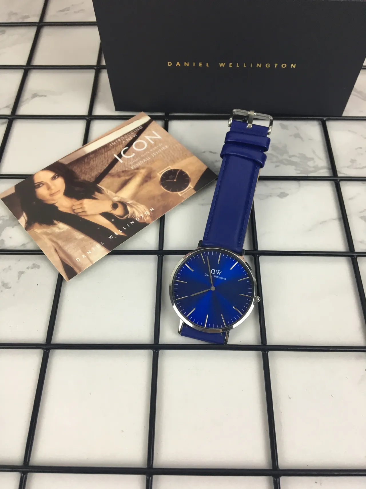 Daniel Wellington Icon Blue Gradient Dial Quartz Watch 2