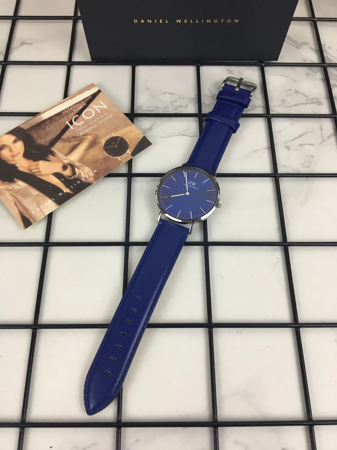 Daniel Wellington Icon Blue Gradient Dial Quartz Watch 6