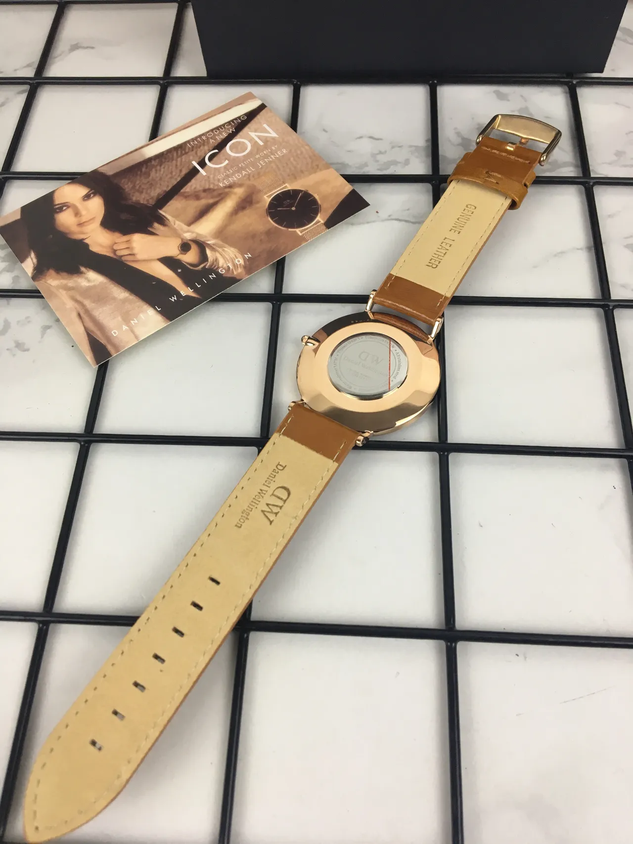 Daniel Wellington Icon Blue Sunburst Quartz Watch 4