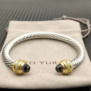 David Yurman Cable Classics Albion Doublet Pulseira Cabo Torcido