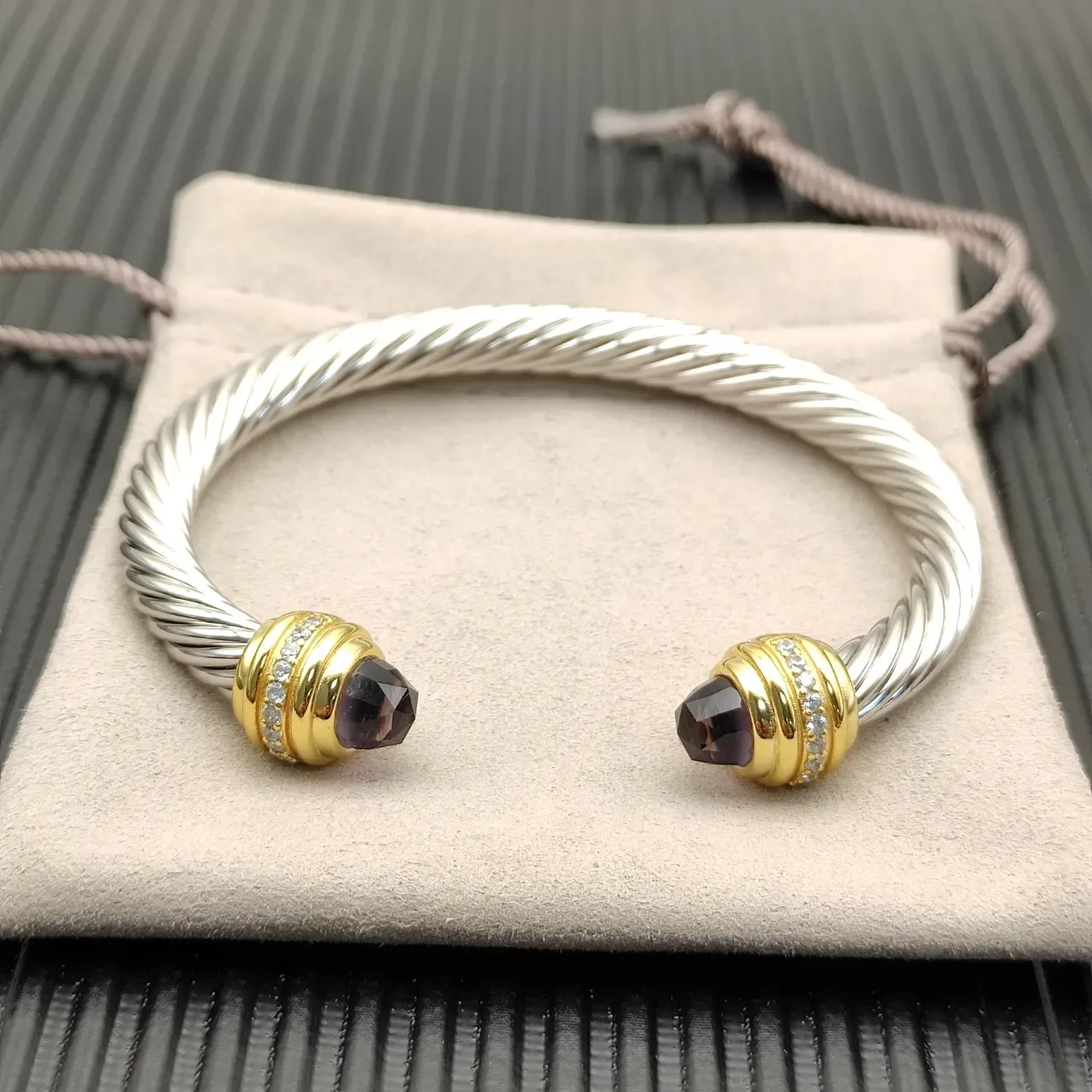 David Yurman Cable Classics Albion Doublet Twisted Cable Bracelet 6
