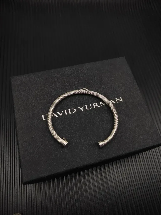 David Yurman Cable Classics Twisted Cable X-Knot Silver Bracelet 4