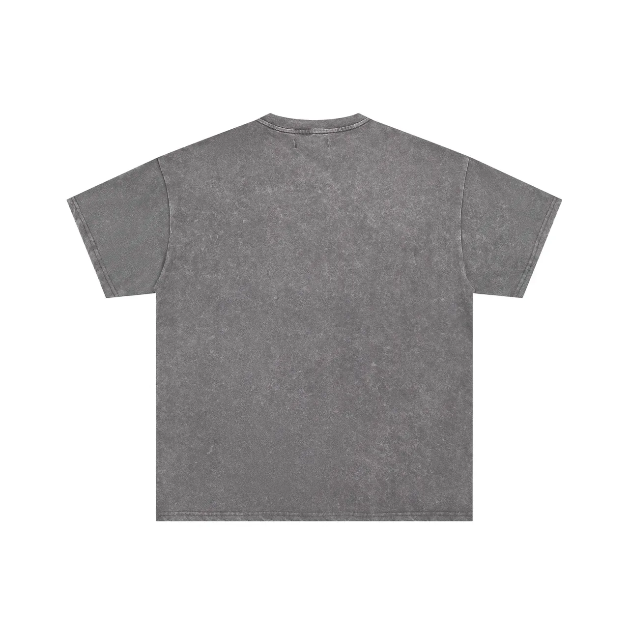 DUA Graphic Print Washed Charcoal T-Shirt 4