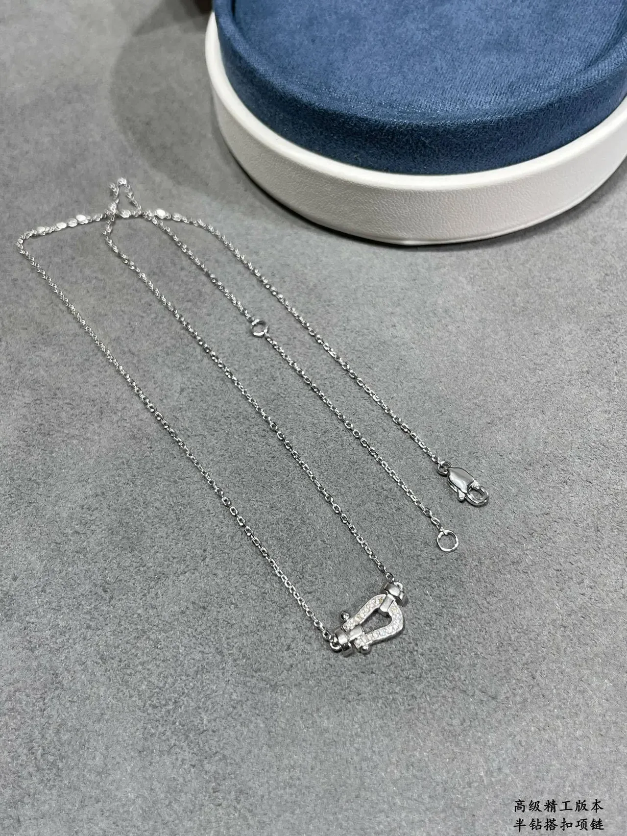 Gold Black Pavé-Set Stone Detail Jewelry 6