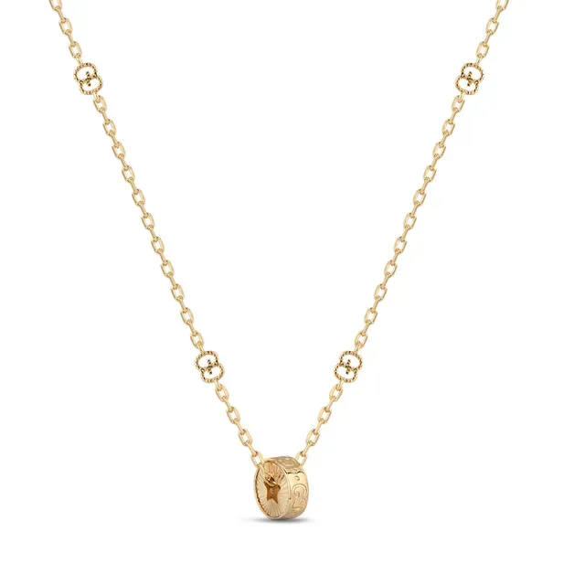 Gold Star-Cutout Sunburst Disc Pendant Necklace 6