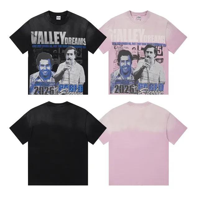 Graphic-Print Crew-Neck Short-Sleeve Oversized T-Shirt 2
