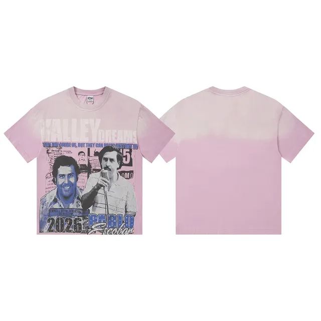 Graphic-Print Crew-Neck Short-Sleeve Oversized T-Shirt 5