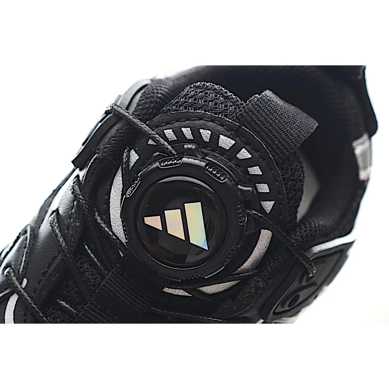 Gray Black Oversized Sole Layered Synthetic Overlays Chunky Sneakers 24