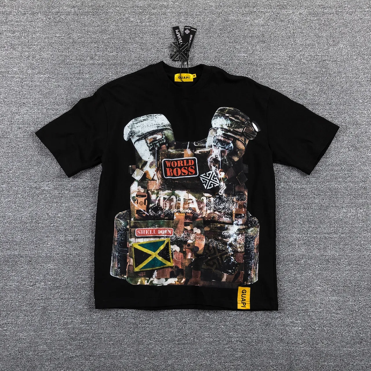 GUAPI Graphic Print Oversized T-Shirt 2