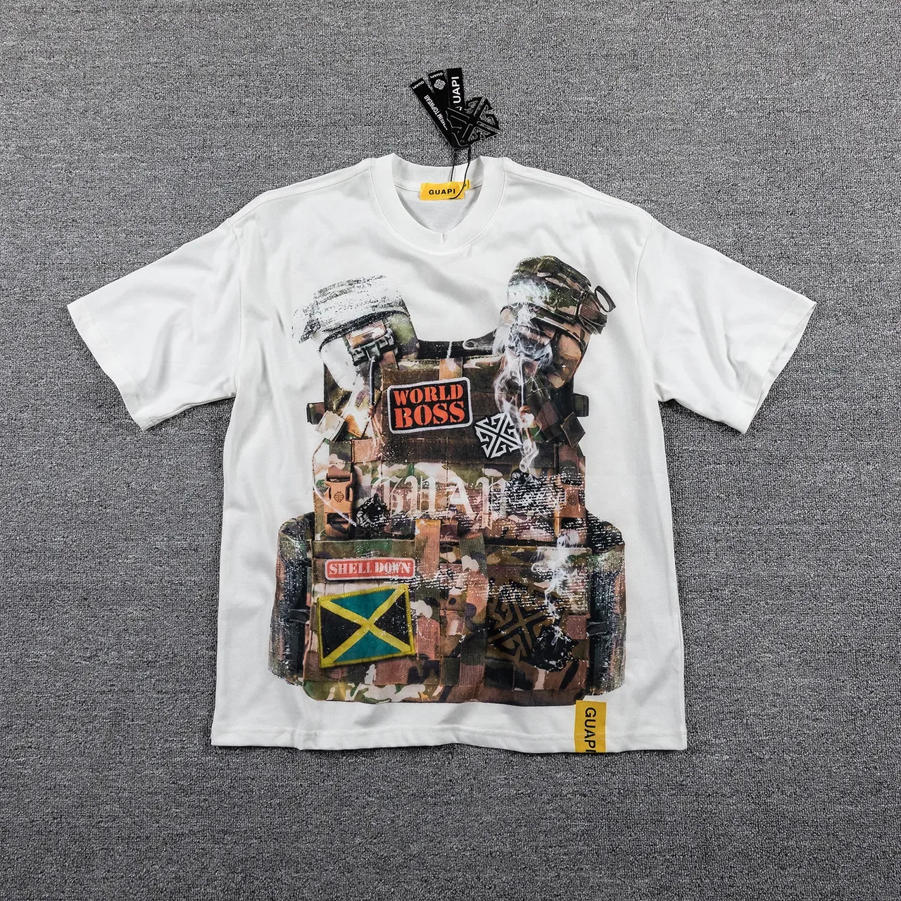 GUAPI Graphic Print Oversized T-Shirt 4