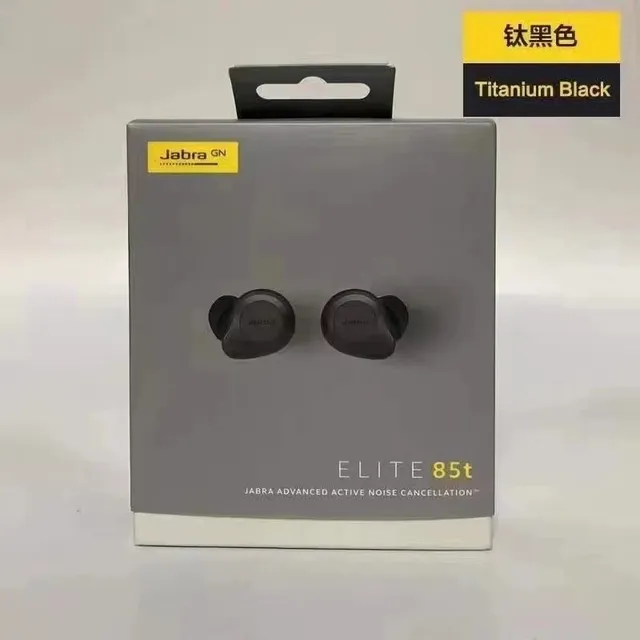 Jabra Negro Beige Compacto Sin Tallo Diseño Mate y Metálico Acabado Contraste TWS Auriculares 2