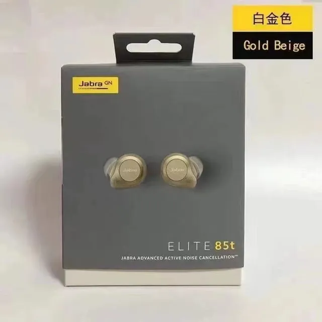 Jabra Negro Beige Compacto Sin Tallo Diseño Mate y Metálico Acabado Contraste TWS Auriculares 3