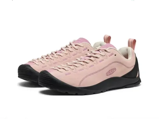 KEEN Pink Black Suede Upper Dual-Lace System Lifestyle Sneakers 5