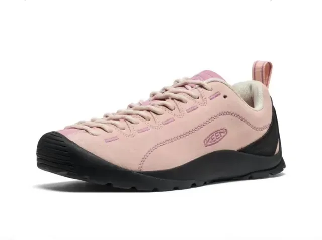 KEEN Pink Black Suede Upper Dual-Lace System Lifestyle Sneakers 6