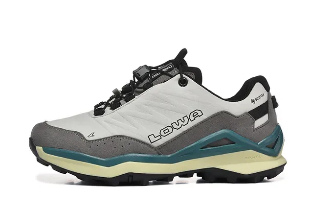 LOWA Black and Gray Trail Lifestyle Sneakers 3