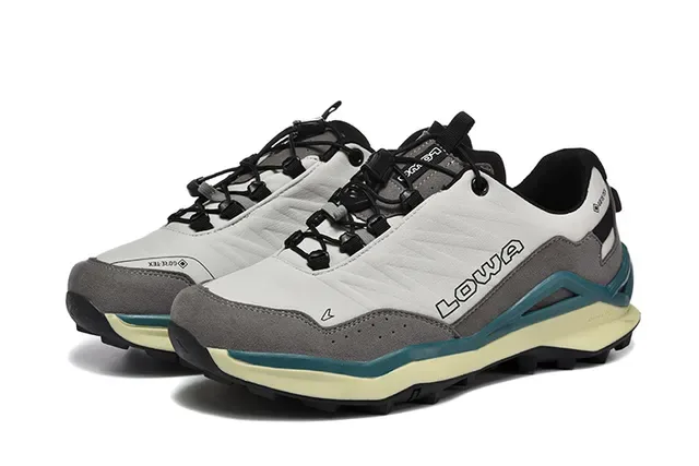 LOWA Black and Gray Trail Lifestyle Sneakers 5