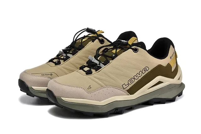 LOWA Black and Gray Trail Lifestyle Sneakers 14