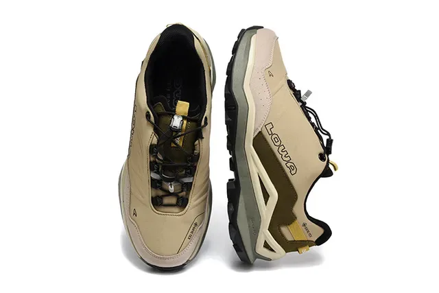 LOWA Black and Gray Trail Lifestyle Sneakers 17
